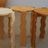 wavy stool